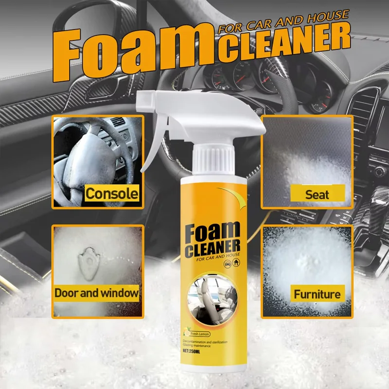 Leather Cleaner Interior - Nettoyant en mousse multi-usages pour siège